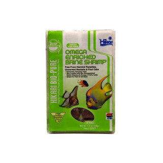 Alimento Congelado en Cubo - Omega Brine Shrimp (3.5oz)
