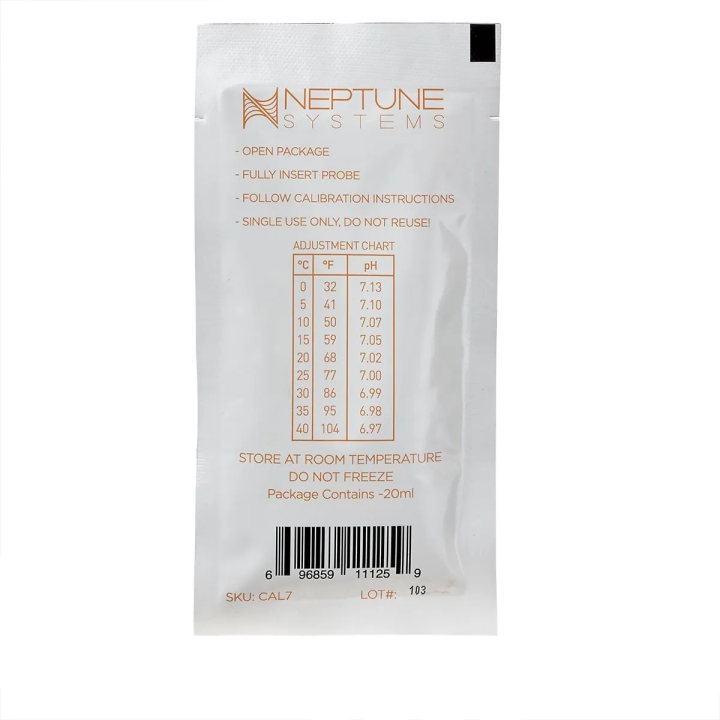 Solución de Calibración - pH Calibration Buffer pH 7.00 Neptune Systems