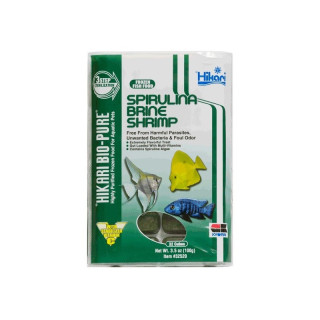 Alimento Congelado en Cubo - Spirulina Brine Shrimp (3.5oz)