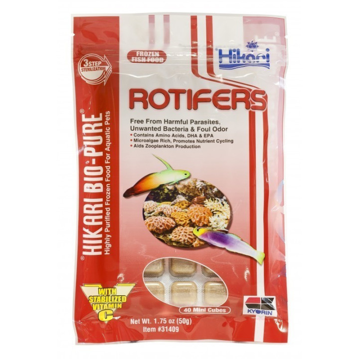 Alimento Congelado en Cubo - Rotiferos (3.5oz)